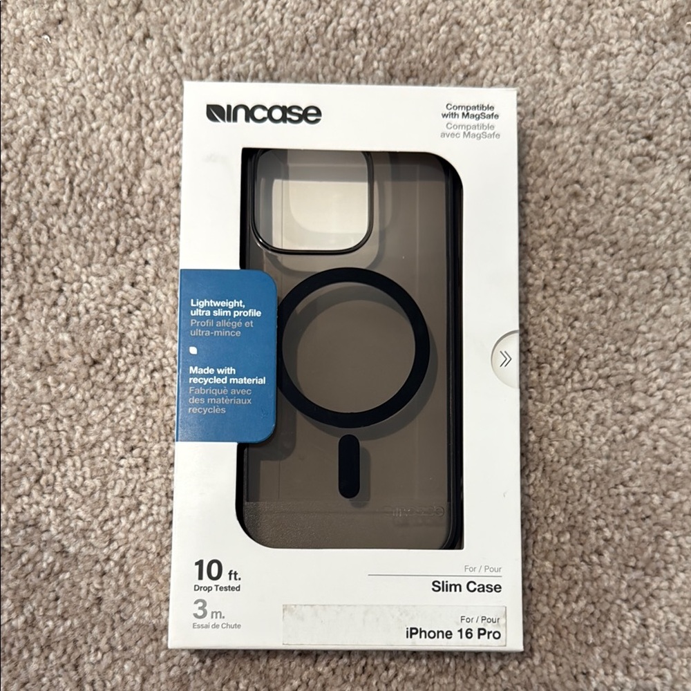 Incase Clear Slim Case for iPhone 16 Pro